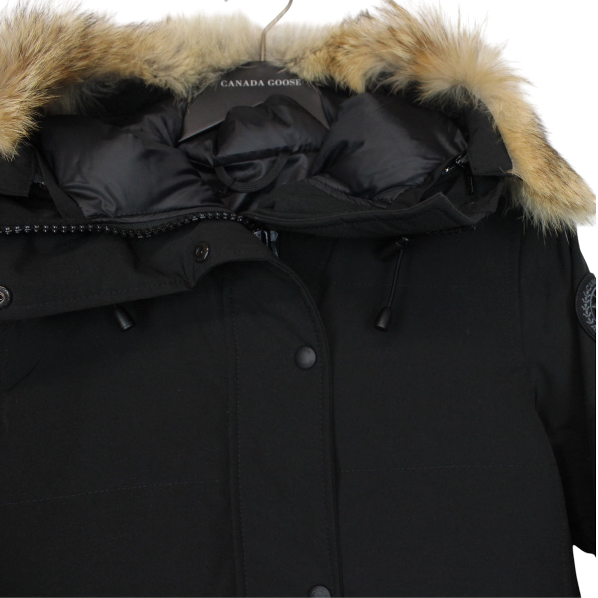 Canada Goose Shelburne Parka Black Label Down Coat XS