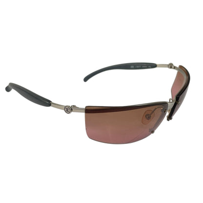Pre-Loved Chanel 4006 Rimless CC Logo Sunglasses