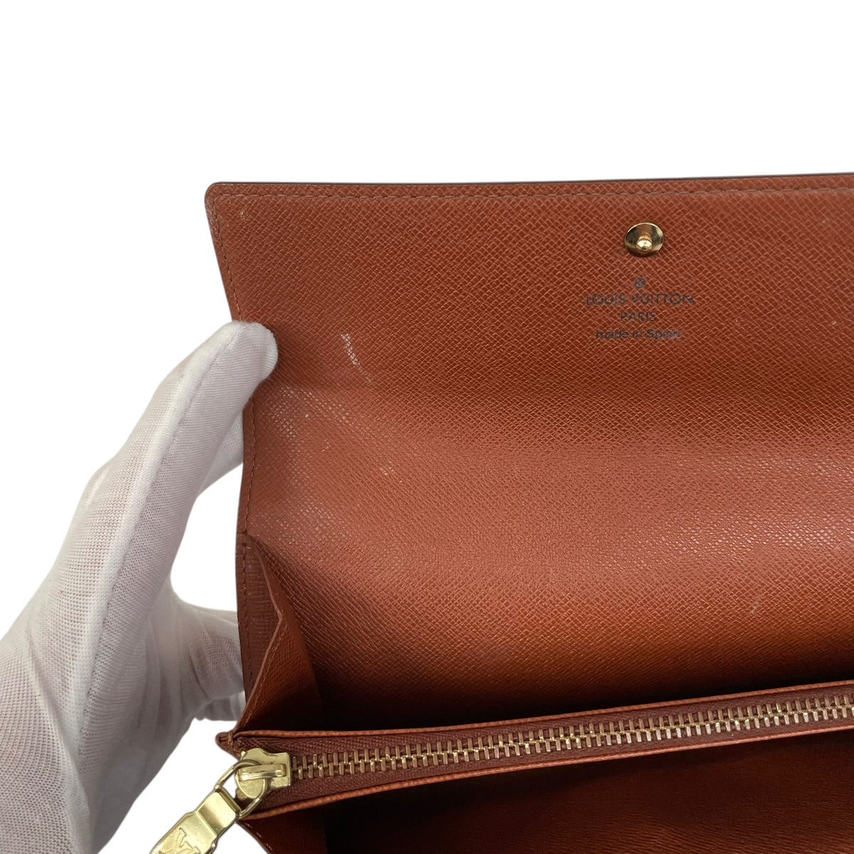 Pre-Loved Louis Vuitton Sarah Monogram Canvas Wallet