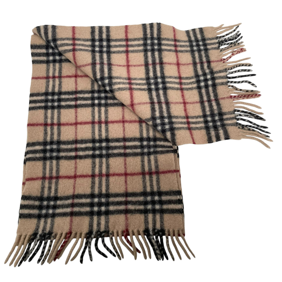 Vintage Burberry Lambswool Scarf
