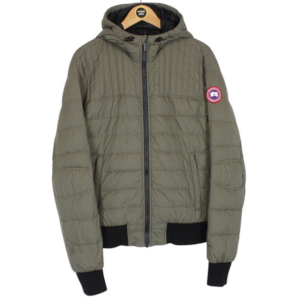 Canada Goose Military Green Cabri Hooded Down Jacket