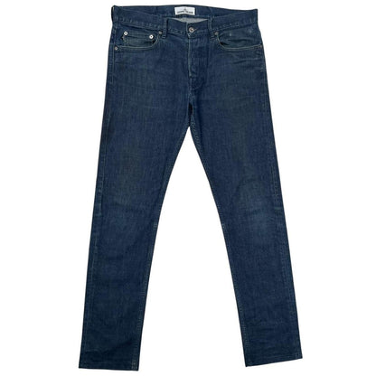 Stone Island SS 2016 Navy Blue RE-T Fit Denim Jeans