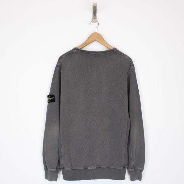Stone Island SS 2017 Dark Grey Cotton Sweatshirt Jumper