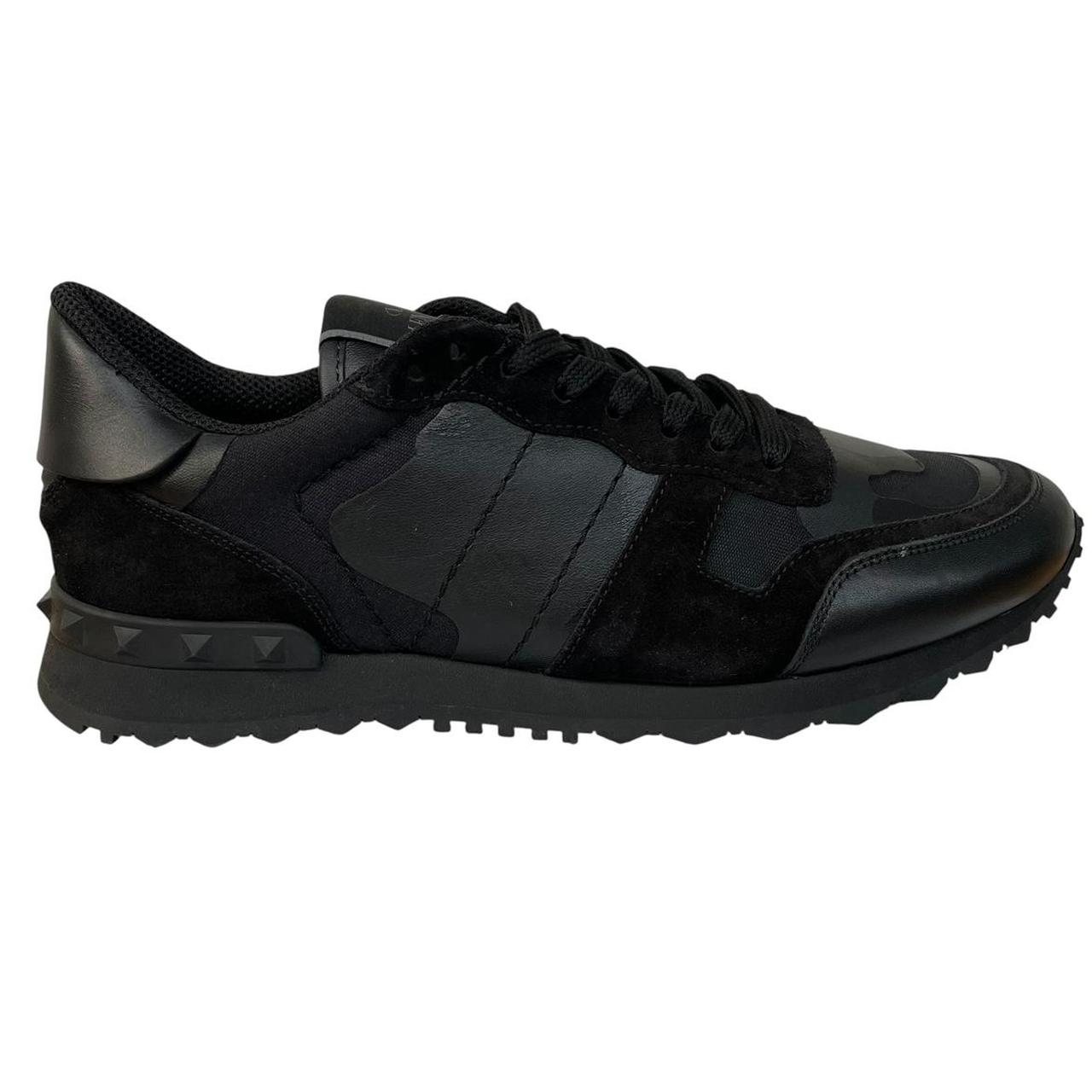 Valentino Garavani Rockrunner Black Camo Trainers