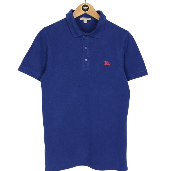 Burberry Brit Blue Short Sleeve Cotton Polo Shirt