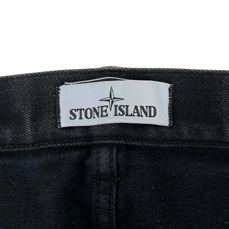 Stone Island AW 2016 Black RE-T Fit Denim Jeans