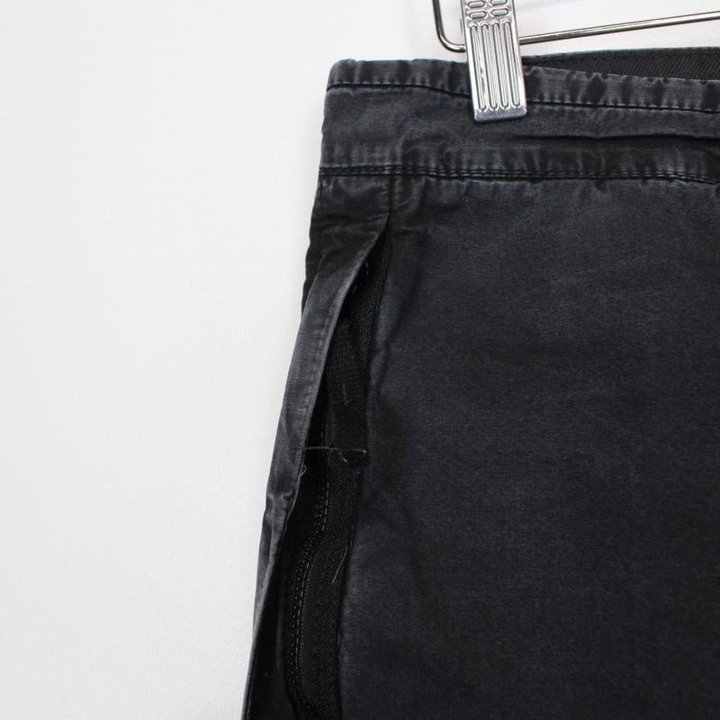 Stone Island SS 2022 Black Bermuda Cotton Cargo Shorts