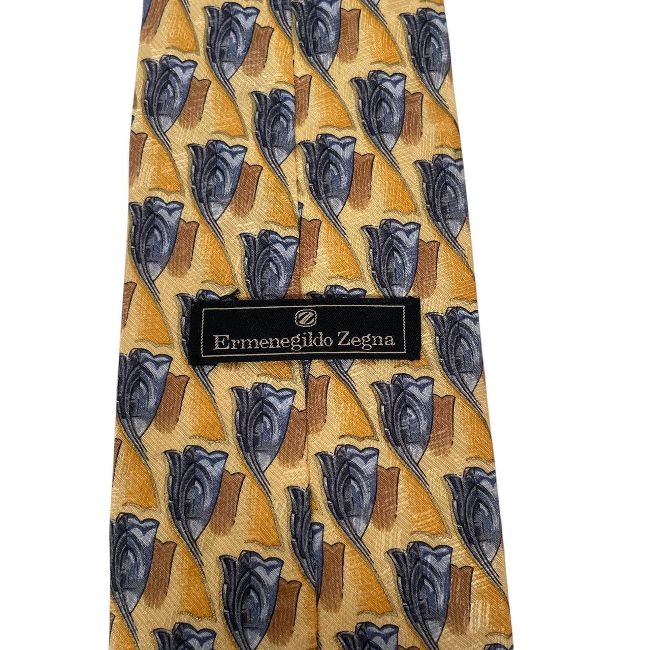 Ermenegildo Zegna Multicoloured Silk Tie