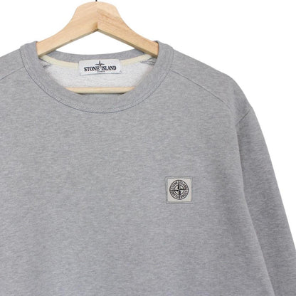 Stone Island AW 2012 Grey Cotton Compass Sweatshirt Jumper