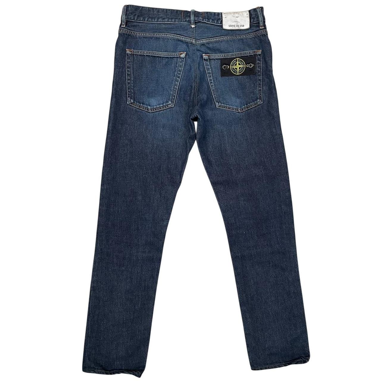 Stone Island AW 2013 Navy Blue RE-T Fit Denim Jeans