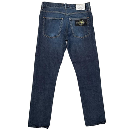 Stone Island AW 2013 Navy Blue RE-T Fit Denim Jeans