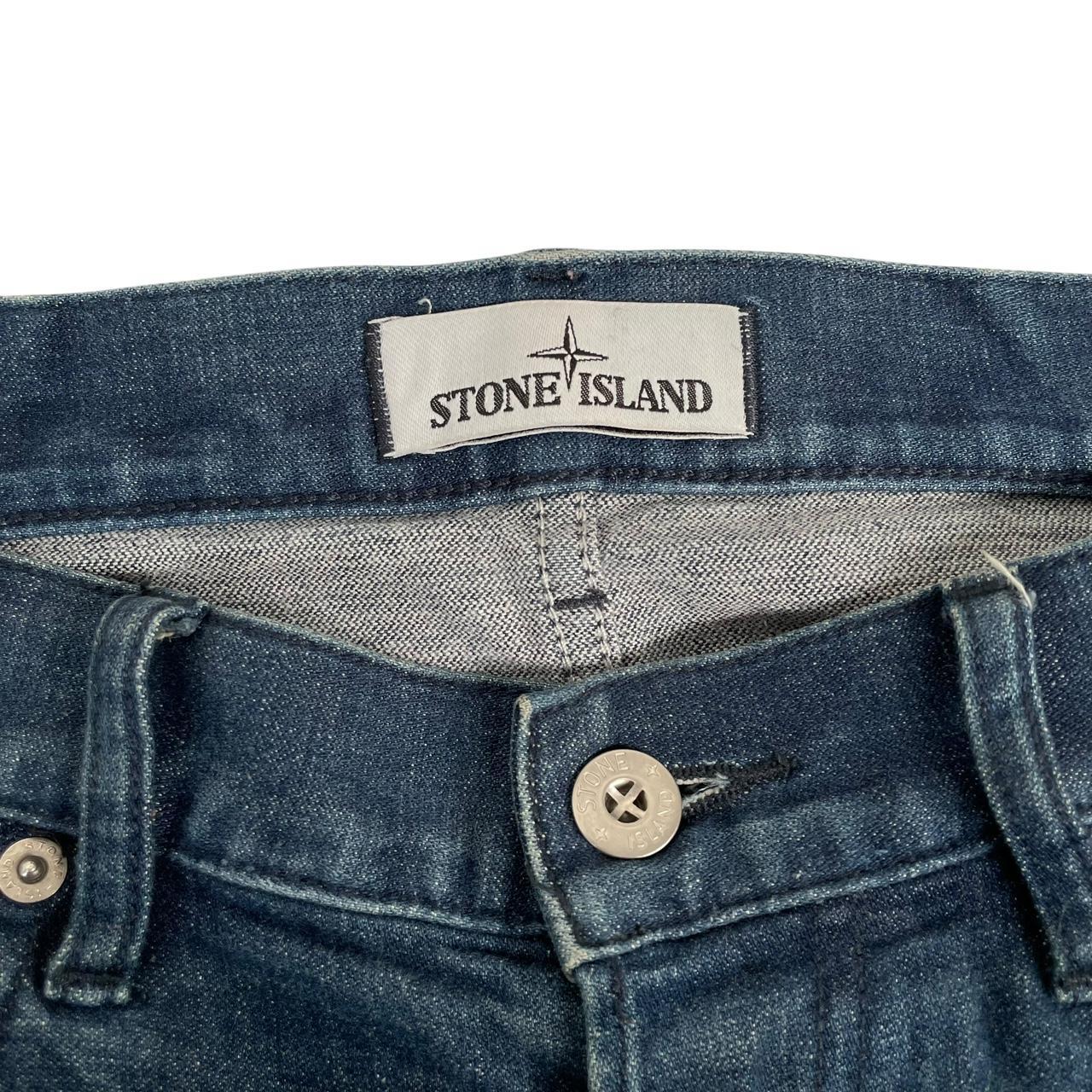 Stone Island SS 2016 Navy Blue RE-T Fit Denim Jeans