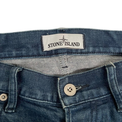 Stone Island SS 2016 Navy Blue RE-T Fit Denim Jeans
