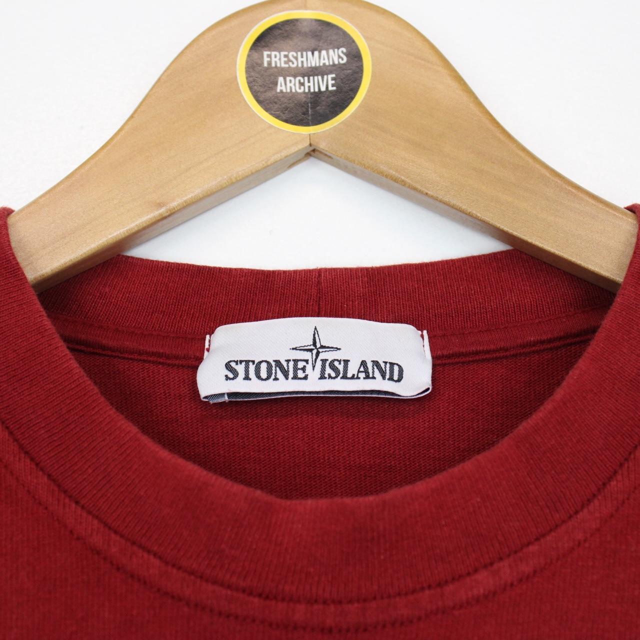 Stone Island SS 2016 Red Cotton Sweatshirt Jumper