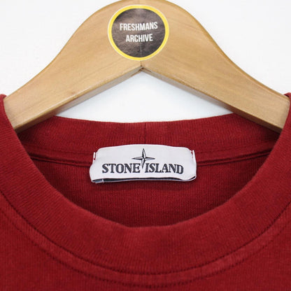 Stone Island SS 2016 Red Cotton Sweatshirt Jumper