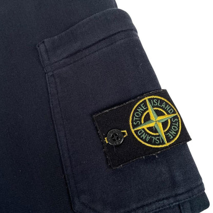 Stone Island AW 2016 Navy Blue Cotton Tracksuit Bottoms / Joggers