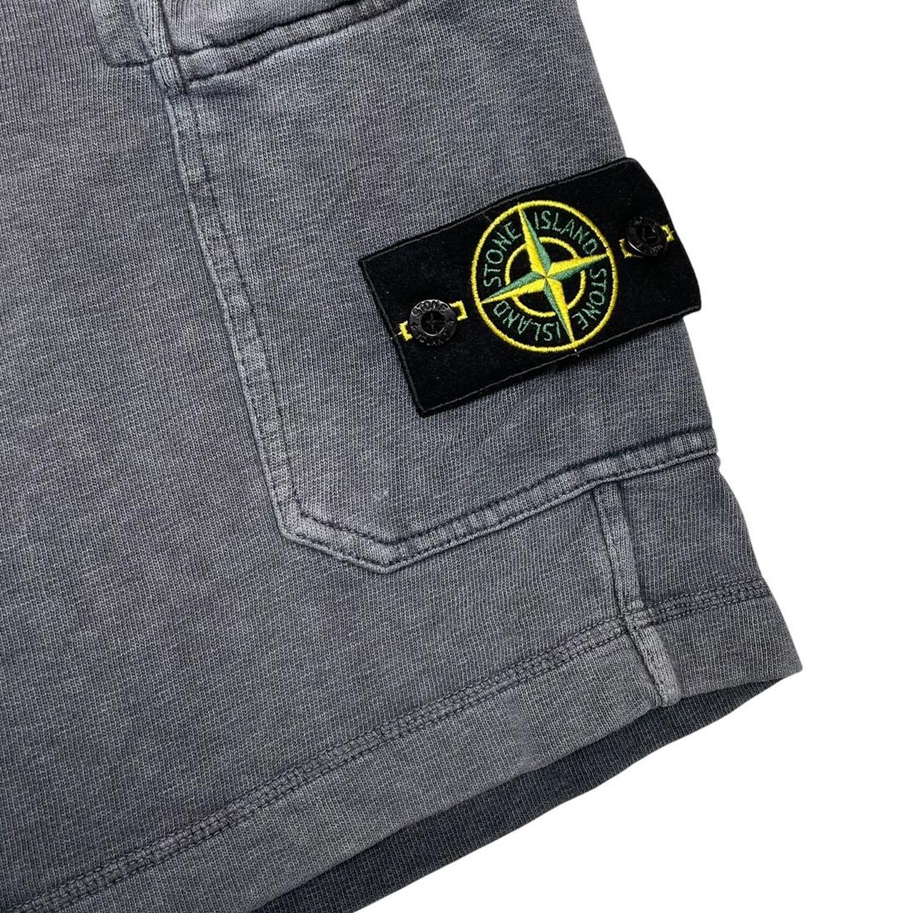 Stone Island SS 2016 Dark Grey Cotton Jogger Shorts
