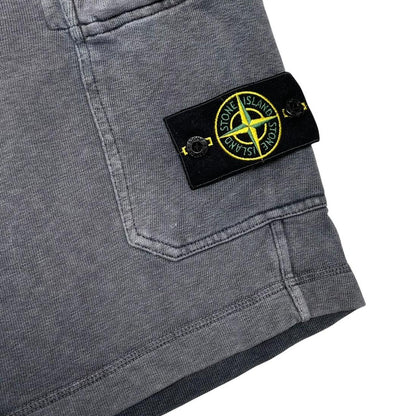 Stone Island SS 2016 Dark Grey Cotton Jogger Shorts