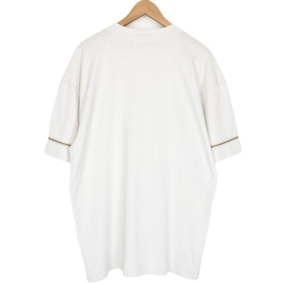 Vintage 1988 Stone Island White Short Sleeve Embroidered T-Shirt