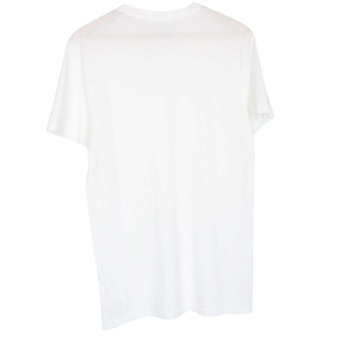 Polo Ralph Lauren white short sleeve cotton t-shirt with pocket and embroidered logo.