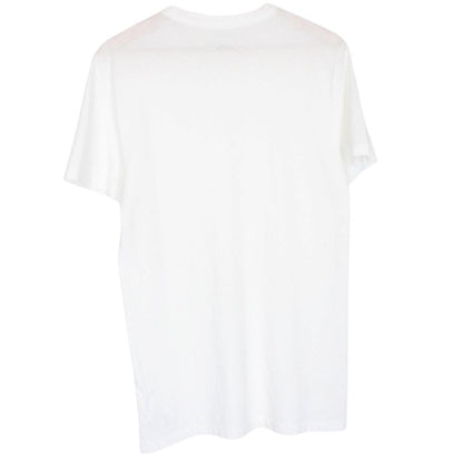 Polo Ralph Lauren white short sleeve cotton t-shirt with pocket and embroidered logo.