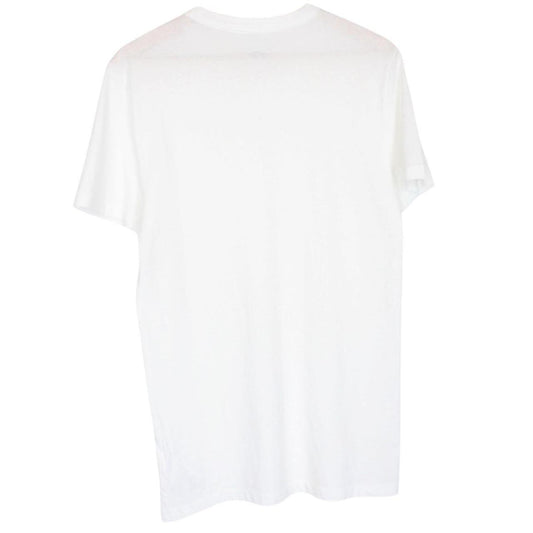 Polo Ralph Lauren white short sleeve cotton t-shirt with pocket and embroidered logo.