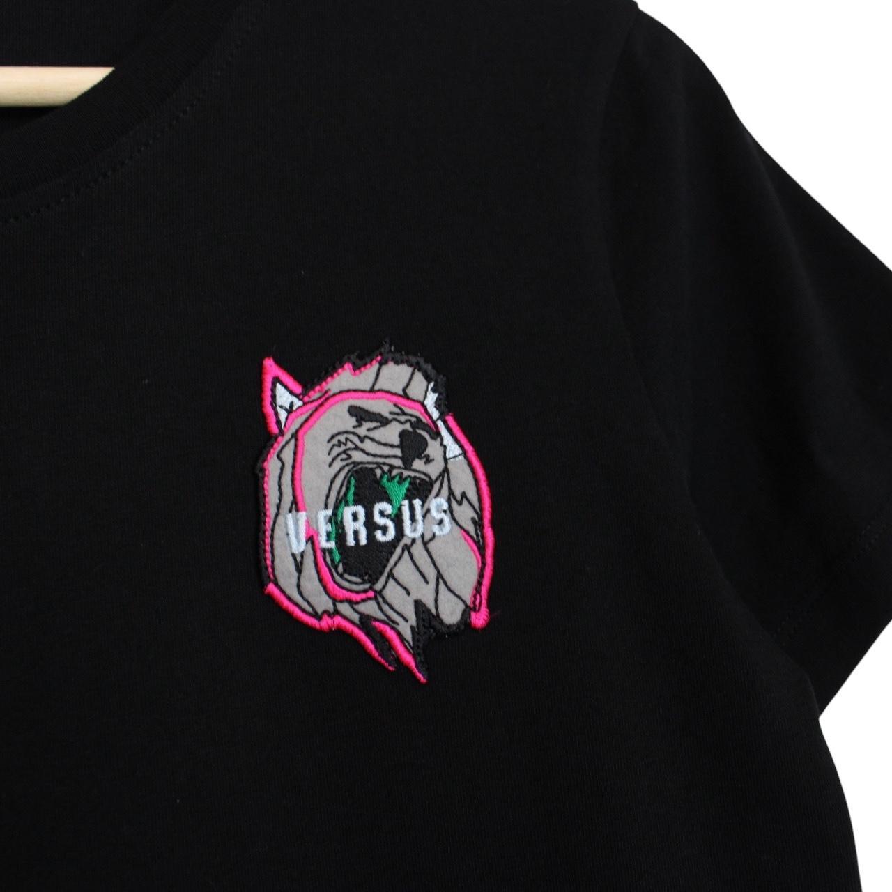 Versus Versace Black Short Sleeve Cotton T-Shirt