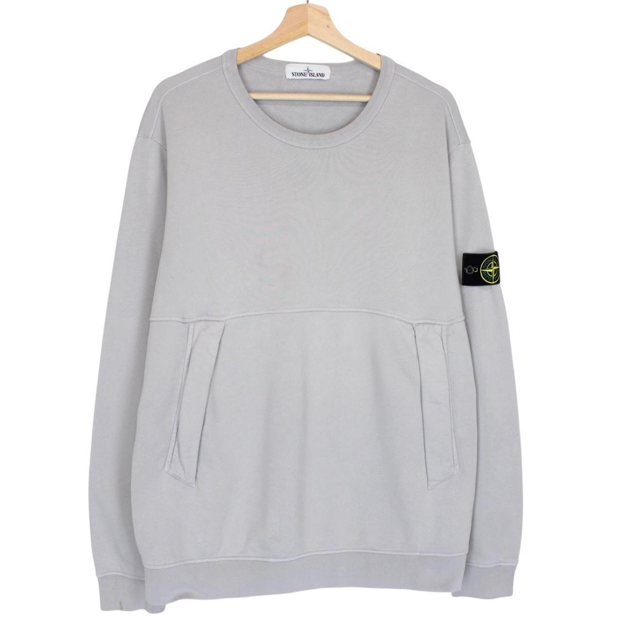Stone Island SS 2020 Grey Cotton Sweatshirt Jumper