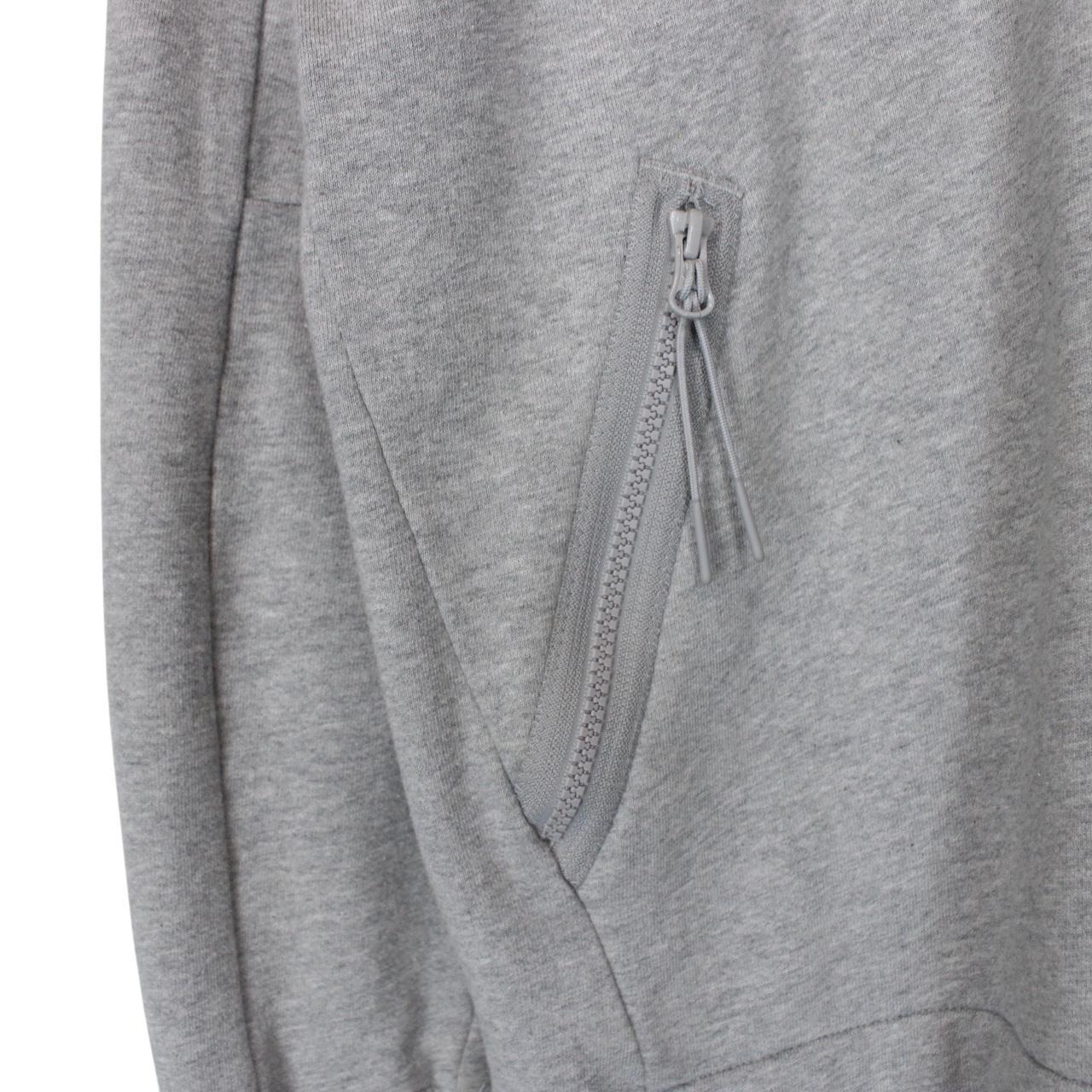CP Company Grey Cotton Full Zip Goggle Hoodie Jumper