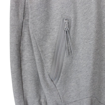 CP Company Grey Cotton Full Zip Goggle Hoodie Jumper
