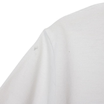 Vivienne Westwood White Striped Collar Short Sleeve Orb Polo Shirt