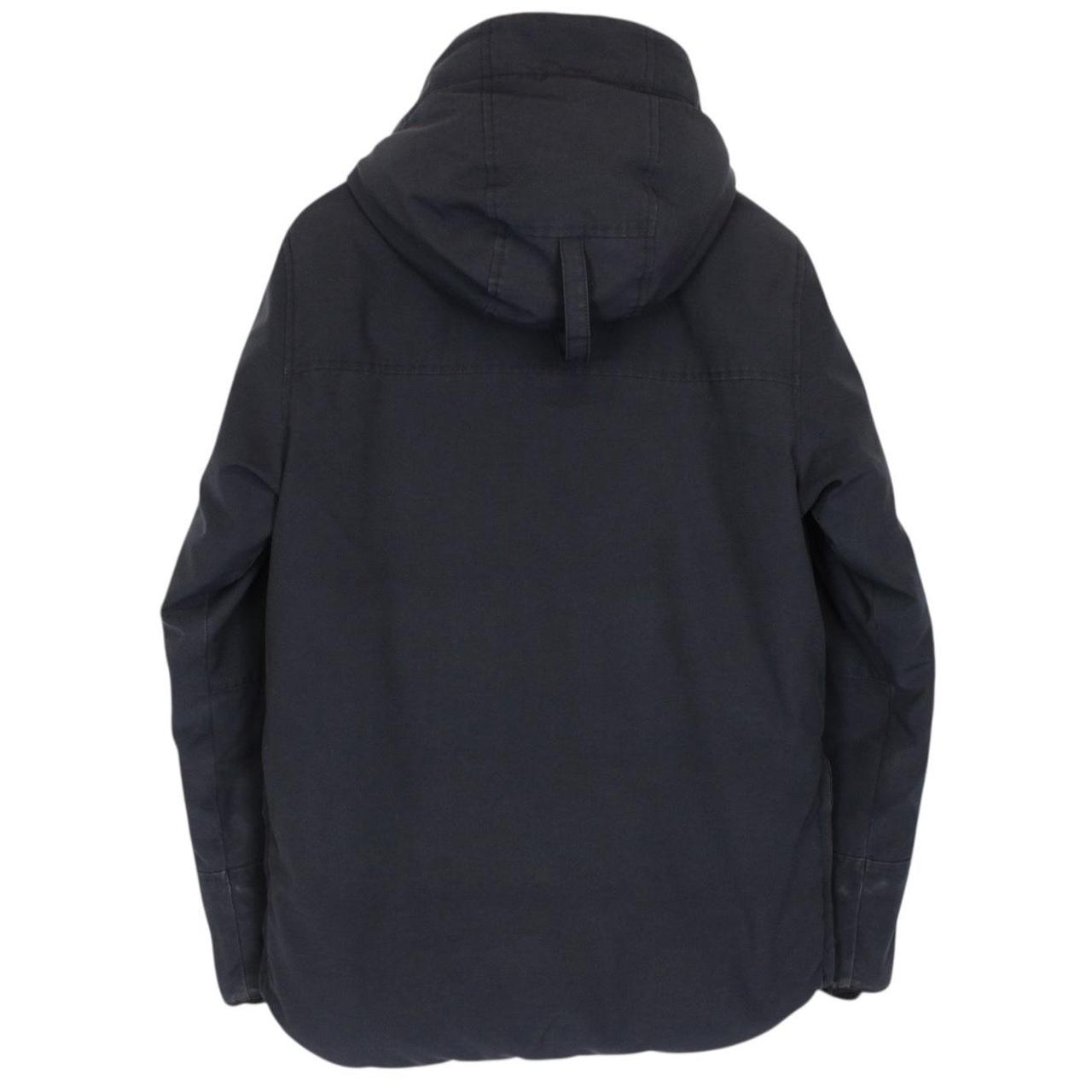 Canada Goose Navy Blue Full Zip Maitland Down Jacket