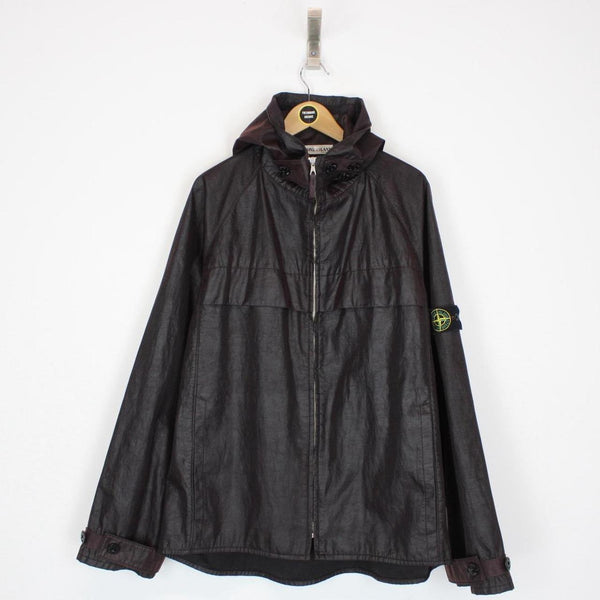 Vintage Stone Island AW 2000 Brown Shimmer Spalmultra Jacket