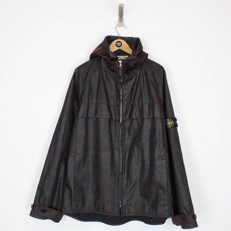 Vintage Stone Island AW 2000 Brown Shimmer Spalmultra Jacket