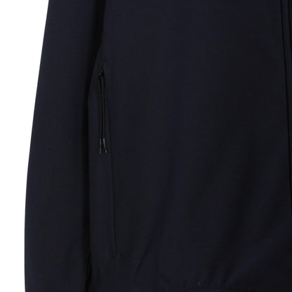 Stone Island SS 2022 Navy Blue Light Soft Shell-R Full Zip Jacket