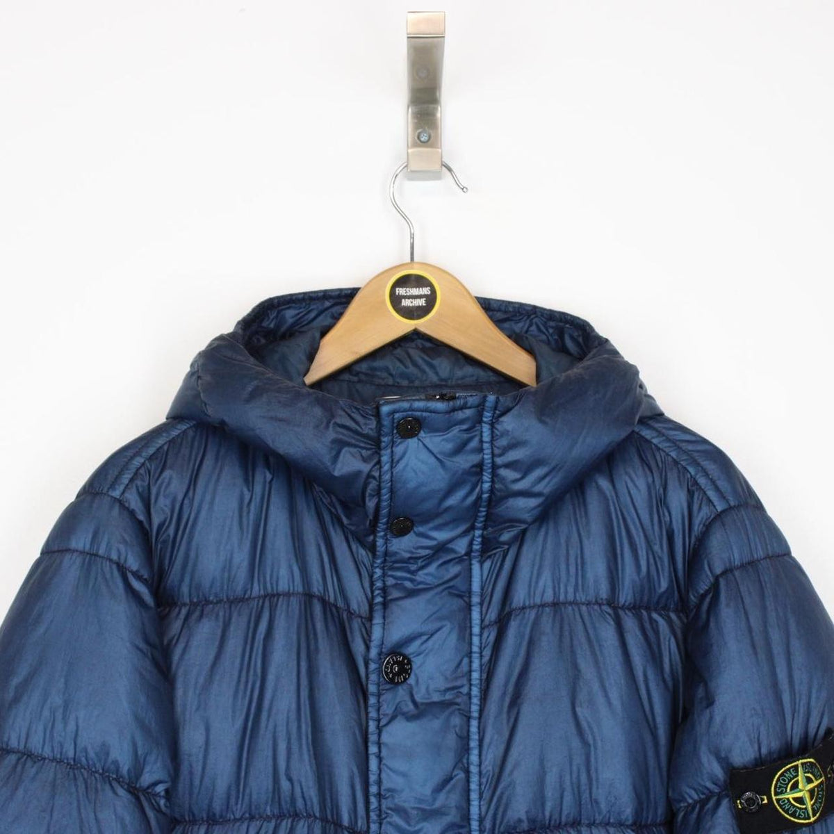 14aw archive STONE ISAND fur puff jacket