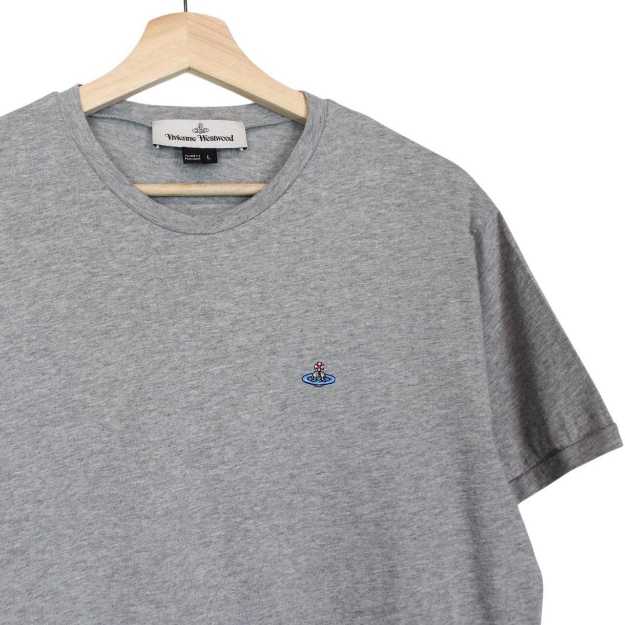 Vivienne Westwood Grey Short Sleeve Orb T-Shirt