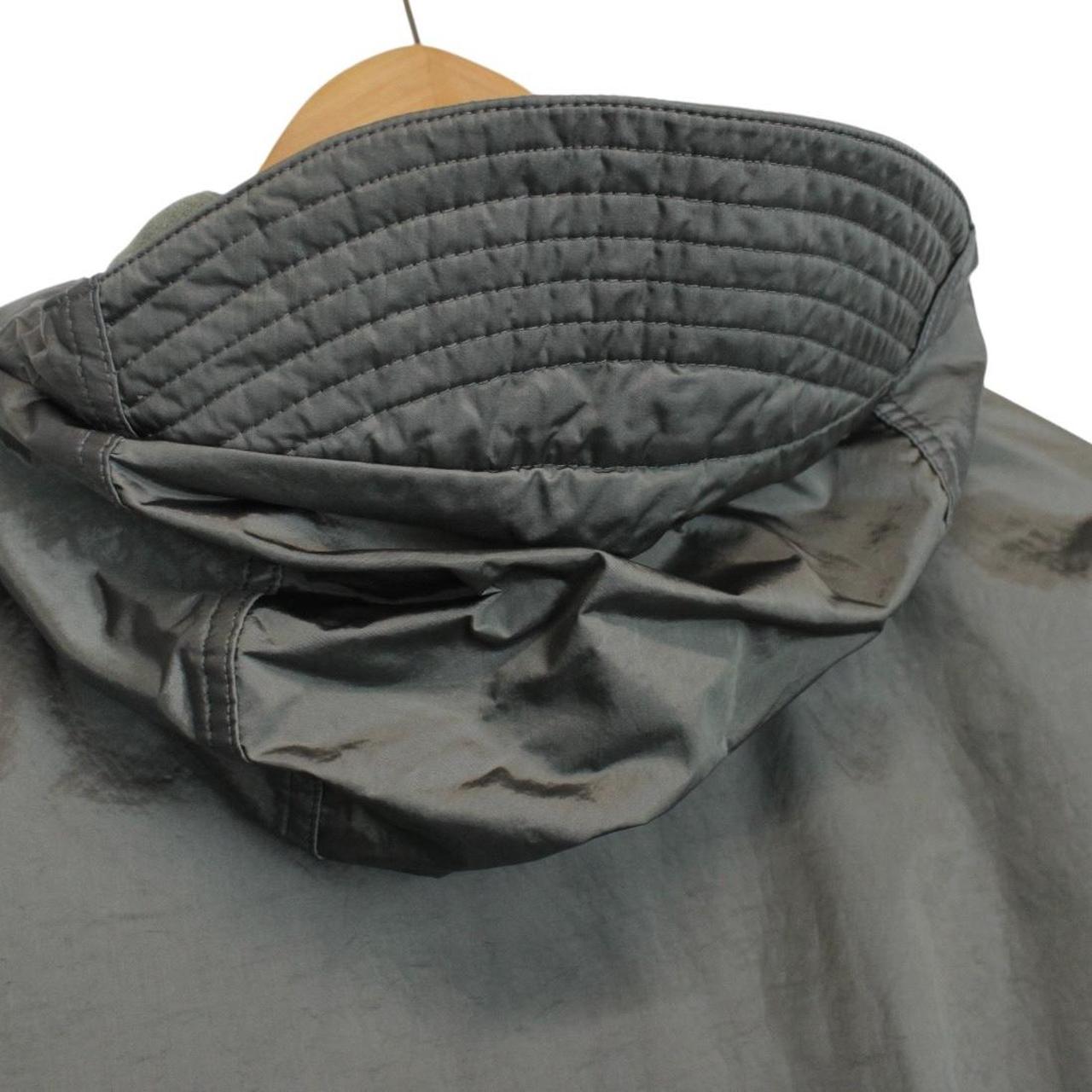 Vintage Stone Island AW 2007 Grey Nylon Metal Hooded Jacket