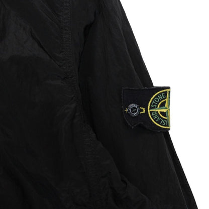 Stone Island SS 2018 Black Full Zip Nylon Metal Overshirt Jacket