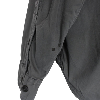 CP Company Grey Full Zip Cotton Lens Overshirt Jacket