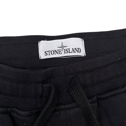 Stone Island SS 2019 Black Cotton Jogger Shorts