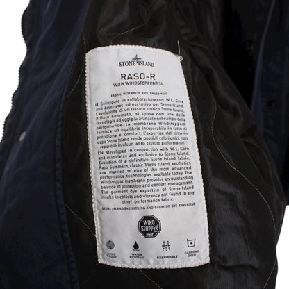 Stone Island AW 2011 Navy Blue Raso-R Lined 3L Windstopper Jacket