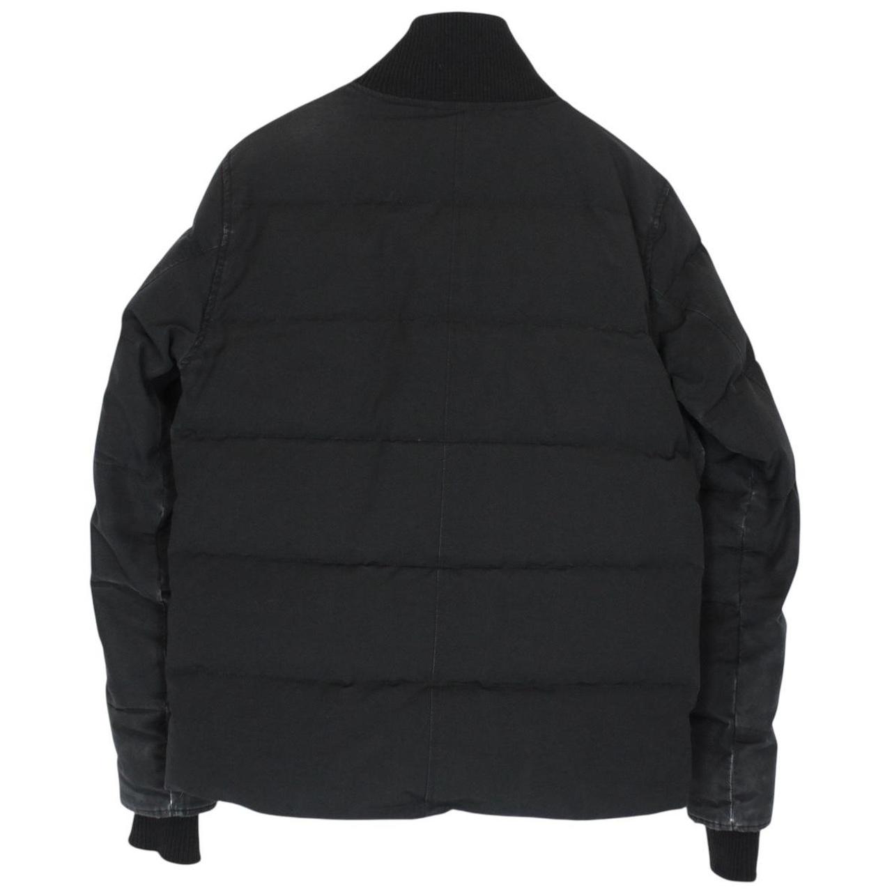Canada Goose Black Woolford Full Zip Down Jacket