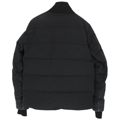 Canada Goose Black Woolford Full Zip Down Jacket