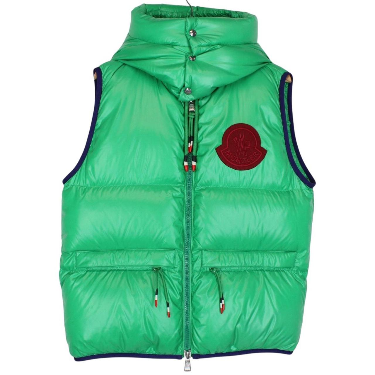 Moncler Green Genius 1952 Lorent Hooded Down Gilet / Bodywarmer