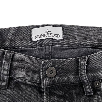 Stone Island AW 2016 Dark Grey Slim Fit Denim Jeans
