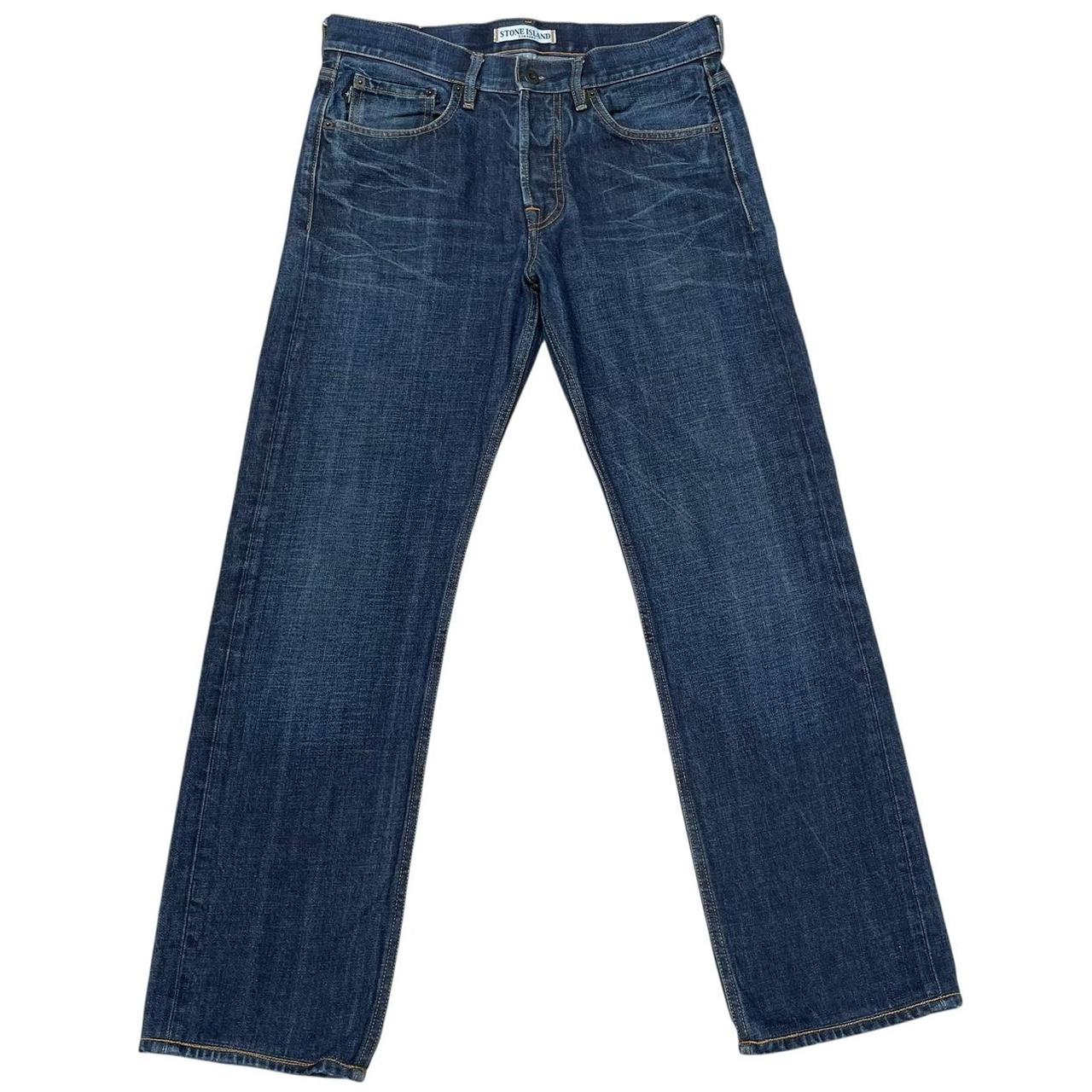 Stone Island SS 2011 Navy Blue RE-T Fit Denim Jeans