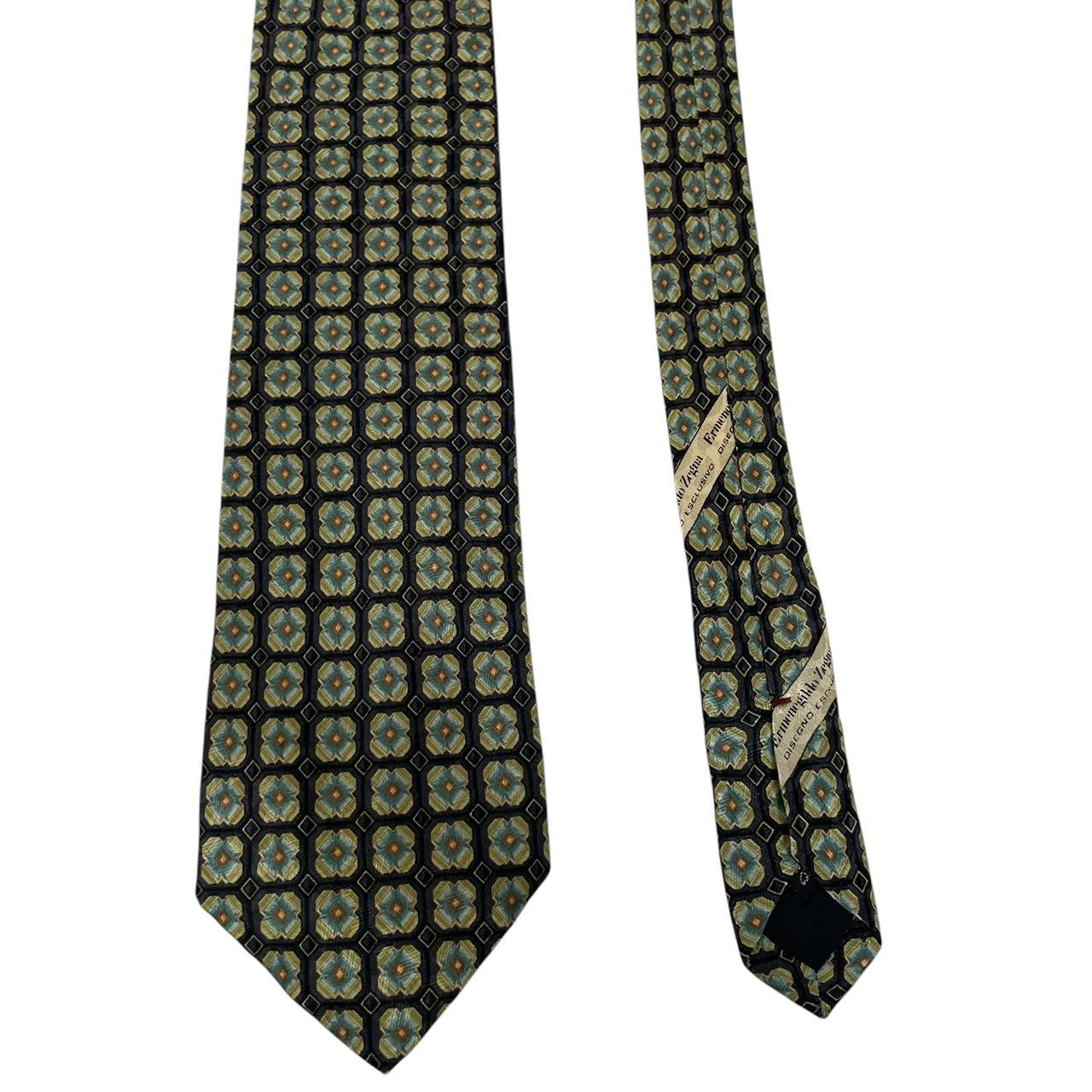 Ermenegildo Zegna Multicoloured Silk Tie