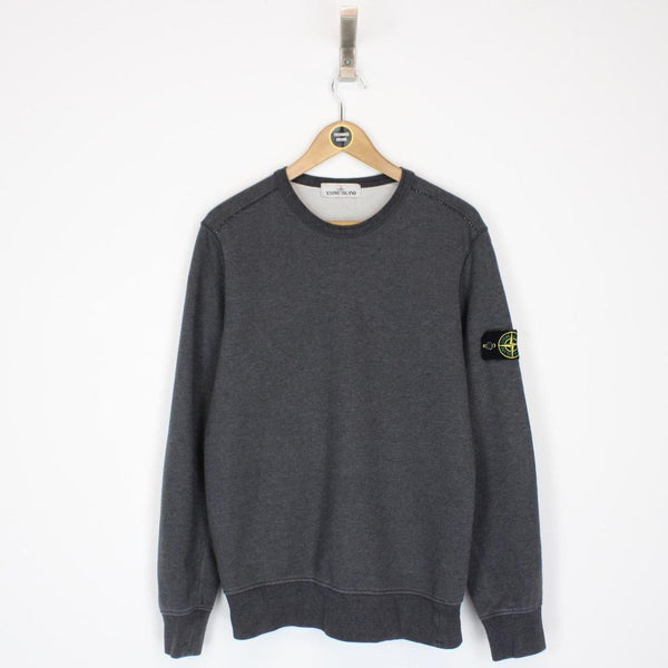 Stone Island SS 2019 Dark Grey Cotton Sweatshirt Jumper