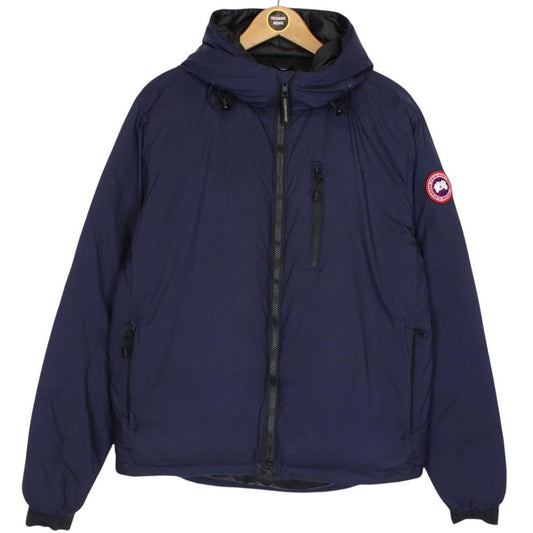 Canada Goose Lodge Hoody Navy Blue Full Zip Down Jacket